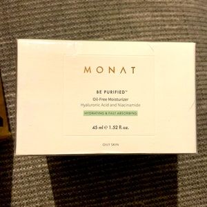 NEW SEALED Monat Be Purified Oil Free Moisturizer